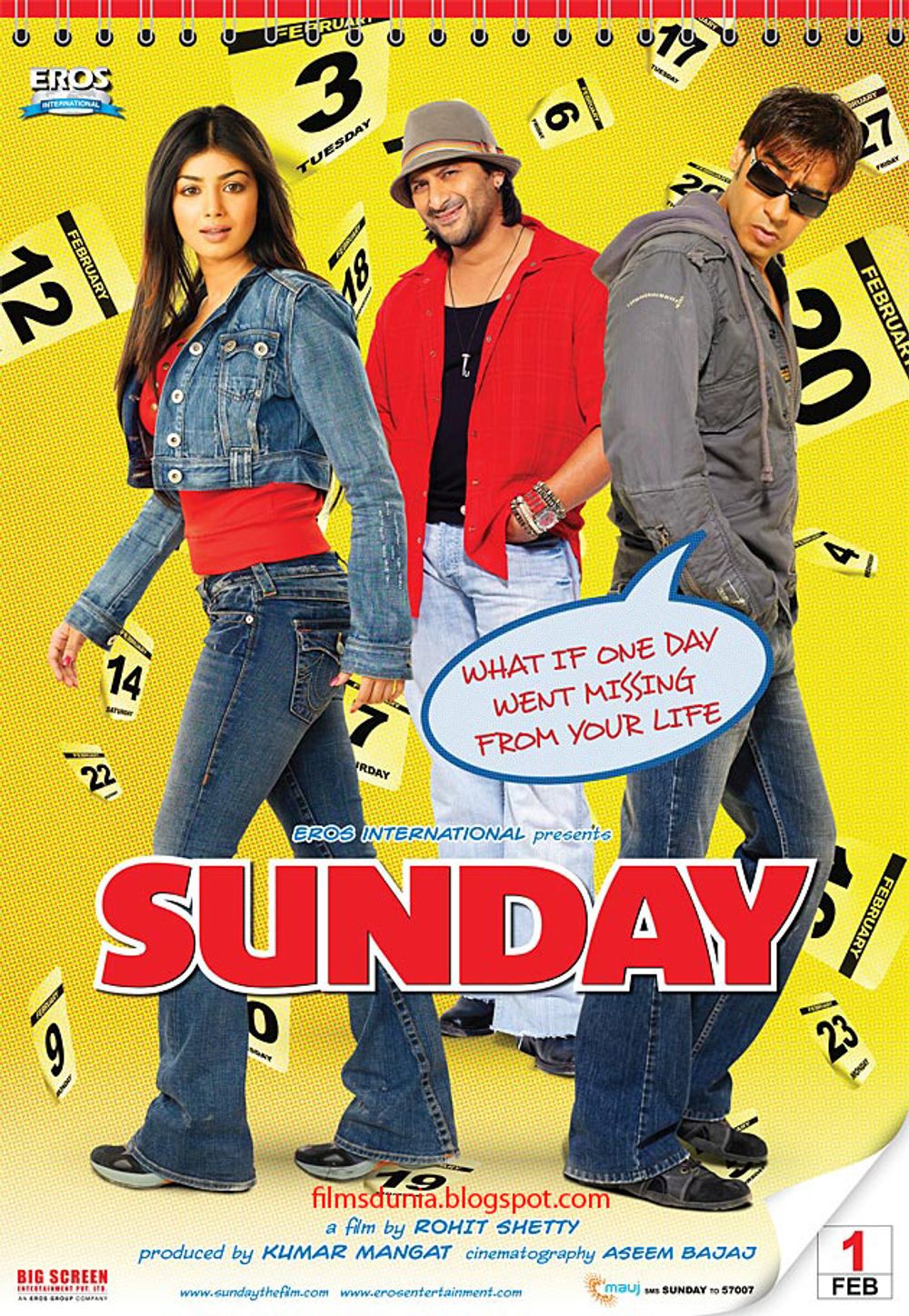 دانلود فیلم هندی Sunday 2008 ( یکشنبه ) با زیرنویس فارسی