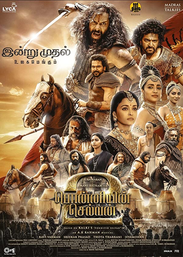 دانلود فیلم هندی Ponniyin Selvan: Part Two 2023 ( پونیین سلوان: قسمت دوم ) با زیرنویس فارسی