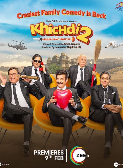 دانلود فیلم هندی Khichdi 2: Mission Paanthukistan 2023