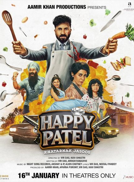 دانلود فیلم هندی Happy Patel: Khatarnak Jasoos