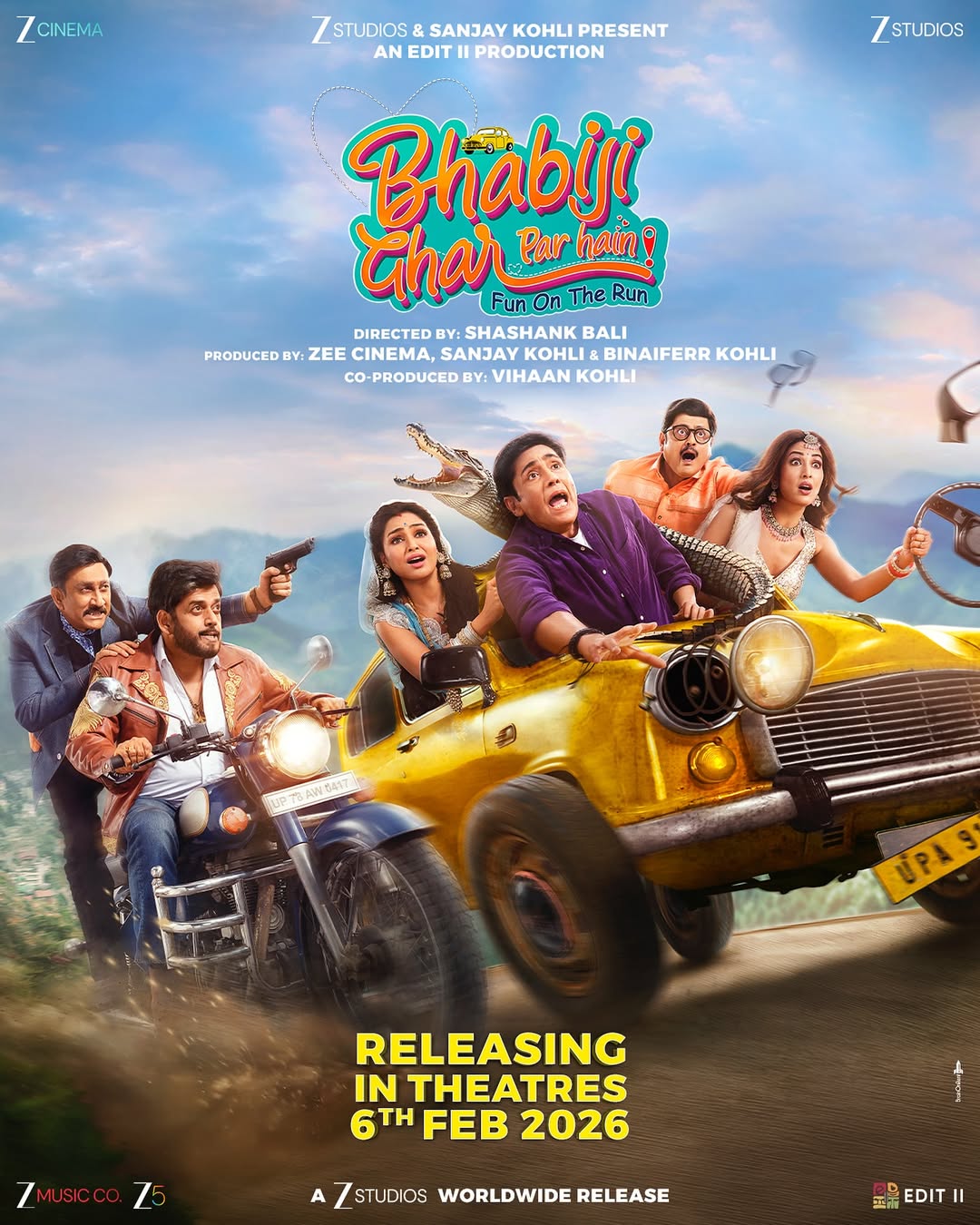 دانلود فیلم هندی Bhabiji Ghar Par Hain! Fun on the Run 2026 – زن داداش خونه است: خوشگذرانی در سفر با زیرنویس فارسی