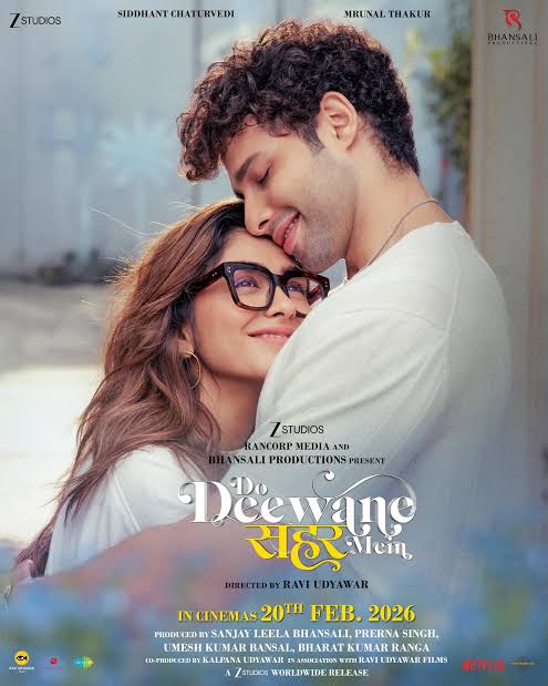 دانلود فیلم هندی Do Deewane Seher Mein 2026 – دو عاشق در شهر با زیرنویس فارسی